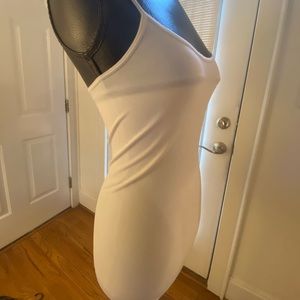 White Stretch Tank Top